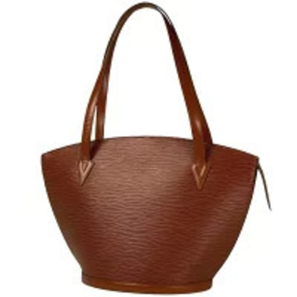 Louis Vuitton Saint Jacques Shopping Shoulder Bag Tote Epi Leather Kenya Brown